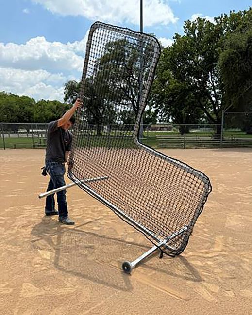Wheel Kit for Pitcher's Safety Screen
