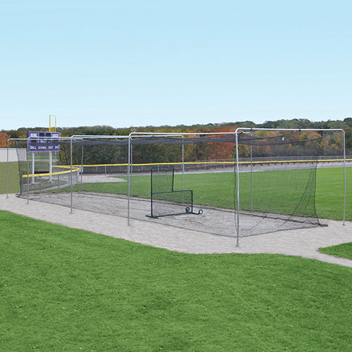 Batting Tunnel Frame - Single (55 ft.) - Surface Mounted (Outdoor)
