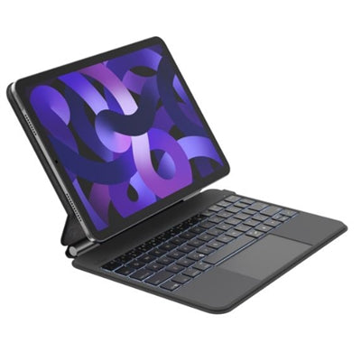 Belkin - Connect Keyboard/Cover Case for 10.9"-11" iPad Pro, Air (2024-5th Gen) - Black