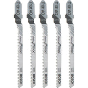 Bosch T-Shank 3-1/4 In. x 20 TPI High Carbon Steel Jig Saw Blade, Clean for Wood (5-Pack)
