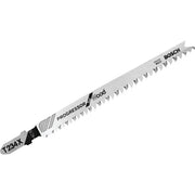Bosch T-Shank 4-1/2 In. x 8-12 TPI High Carbon Steel Jig Saw Blade, Progressor for Wood (5-Pack)