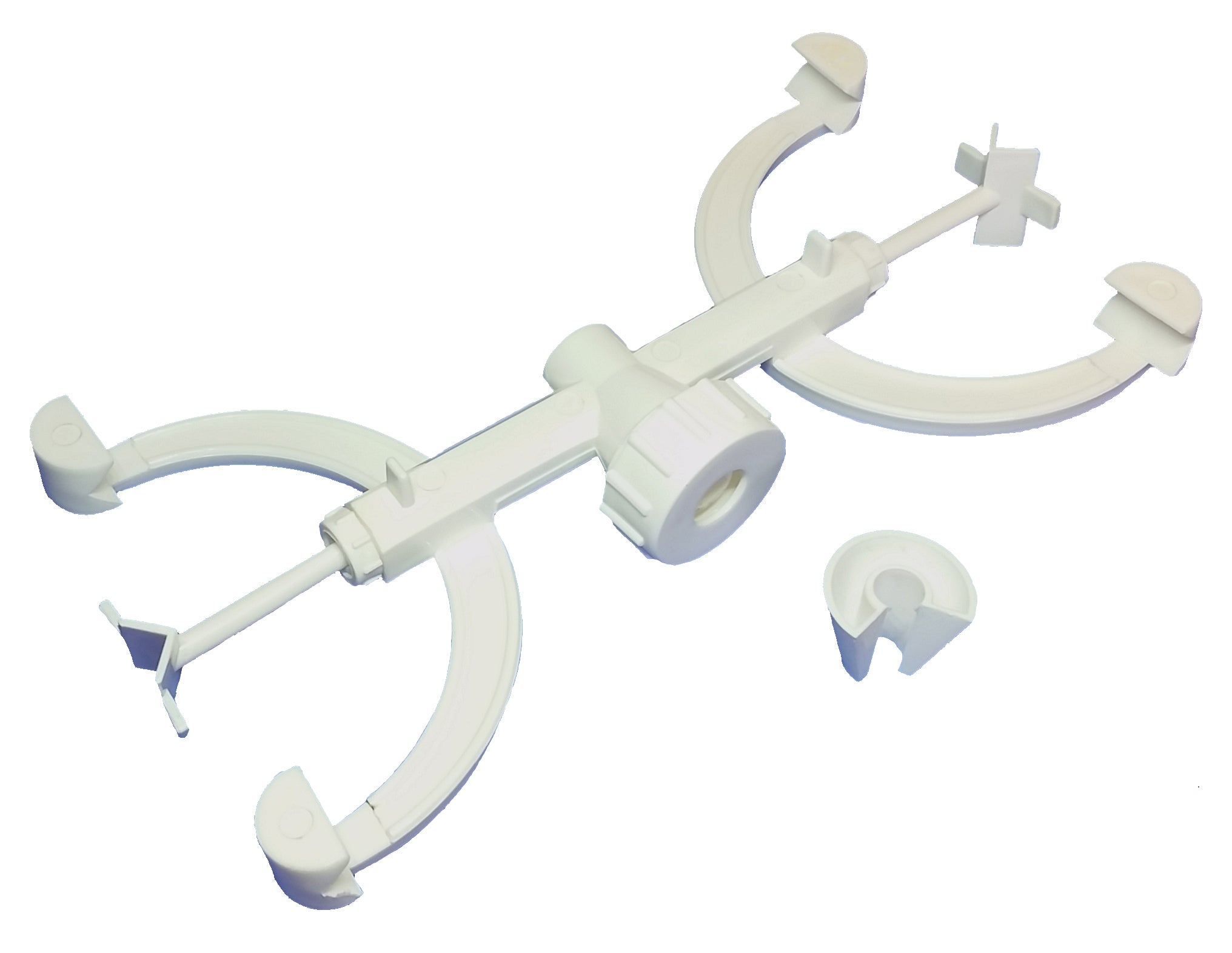 Clamp Buret PP Fisher Style Double