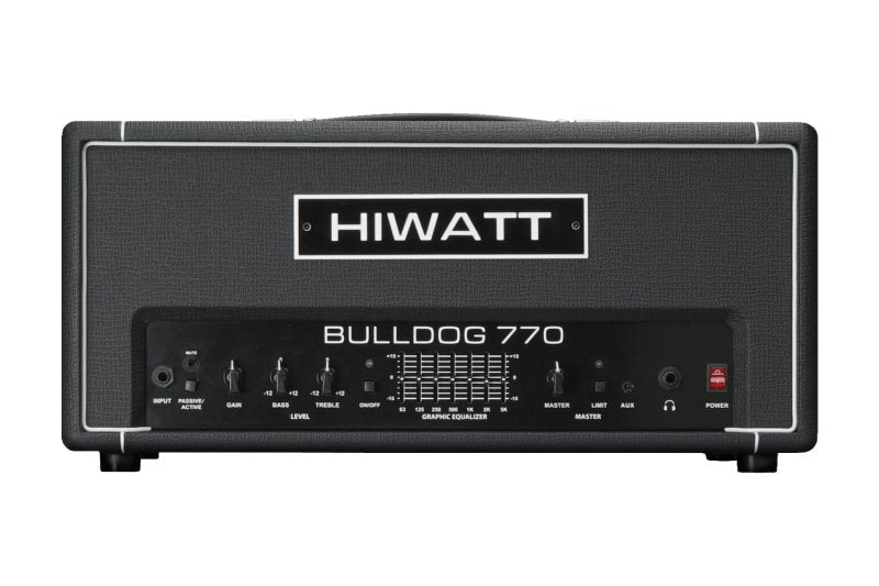 Hiwatt Bulldog 770 Head - 770W Bass Head