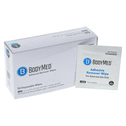 Bodymed Adhesive Remover Wipe 1.6 X 3.2 Inch,50 Pcs/Box