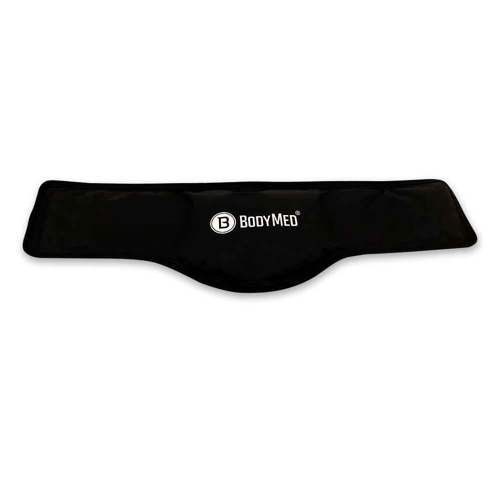 Bodymed Cold Pack With Pvc/Nylon Double Layer Cover, Black, 21" X 6", Neck Size