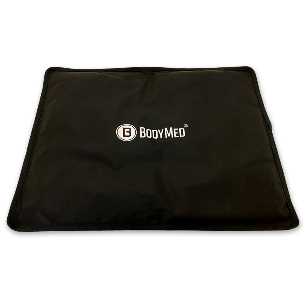 Bodymed Cold Pack With Pvc/Nylon Double Layer Cover, Black, 14" X 11", Standard Size.