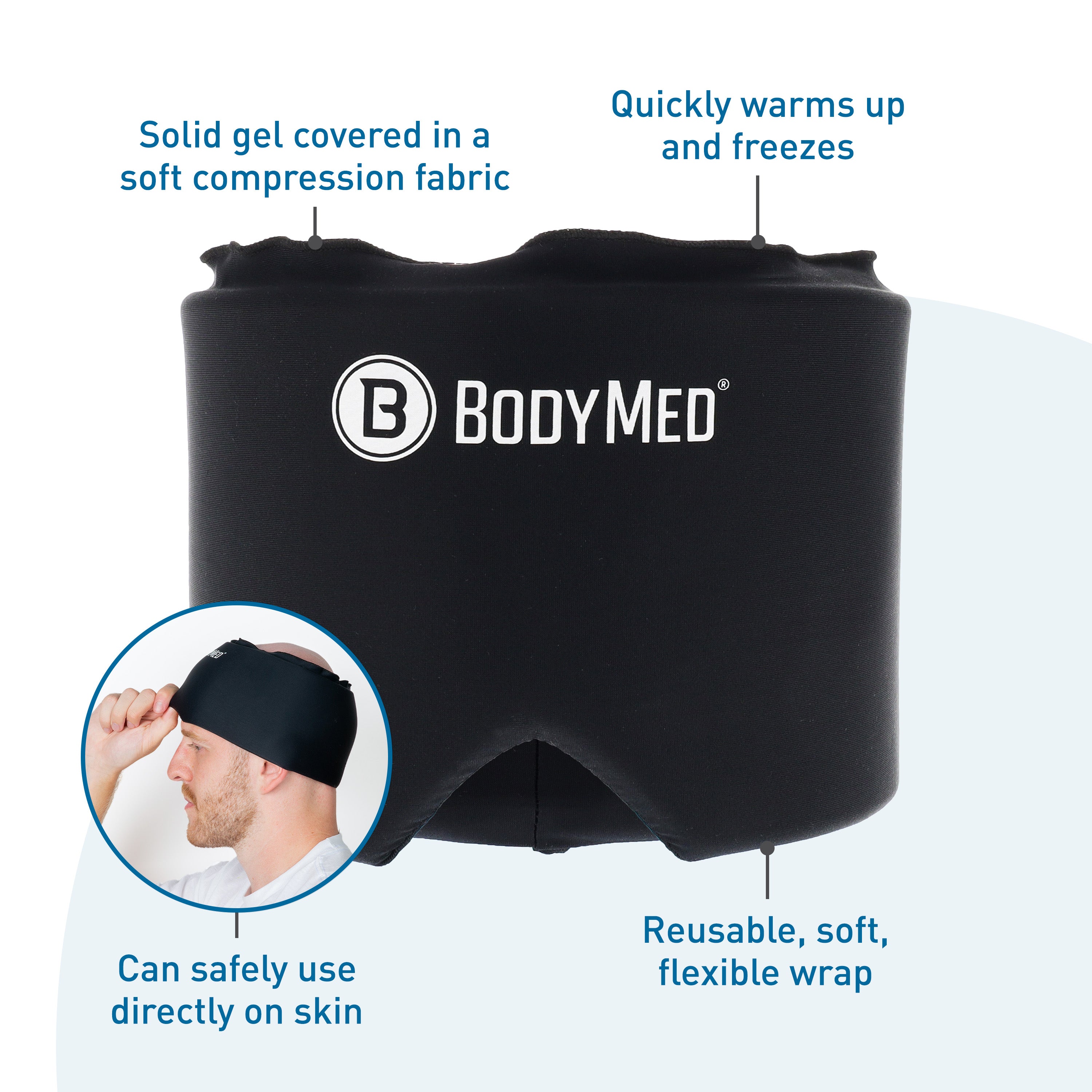 Bodymed Hot & Cold Head Wrap