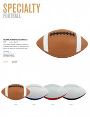 Blank Rubber Football - Junior
