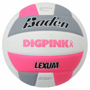 Lexum Dig Pink Microfiber Volleyball - 18U-14U - Microfiber - Laminated