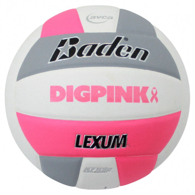 Lexum Dig Pink Microfiber Volleyball - 18U-14U - Microfiber - Laminated