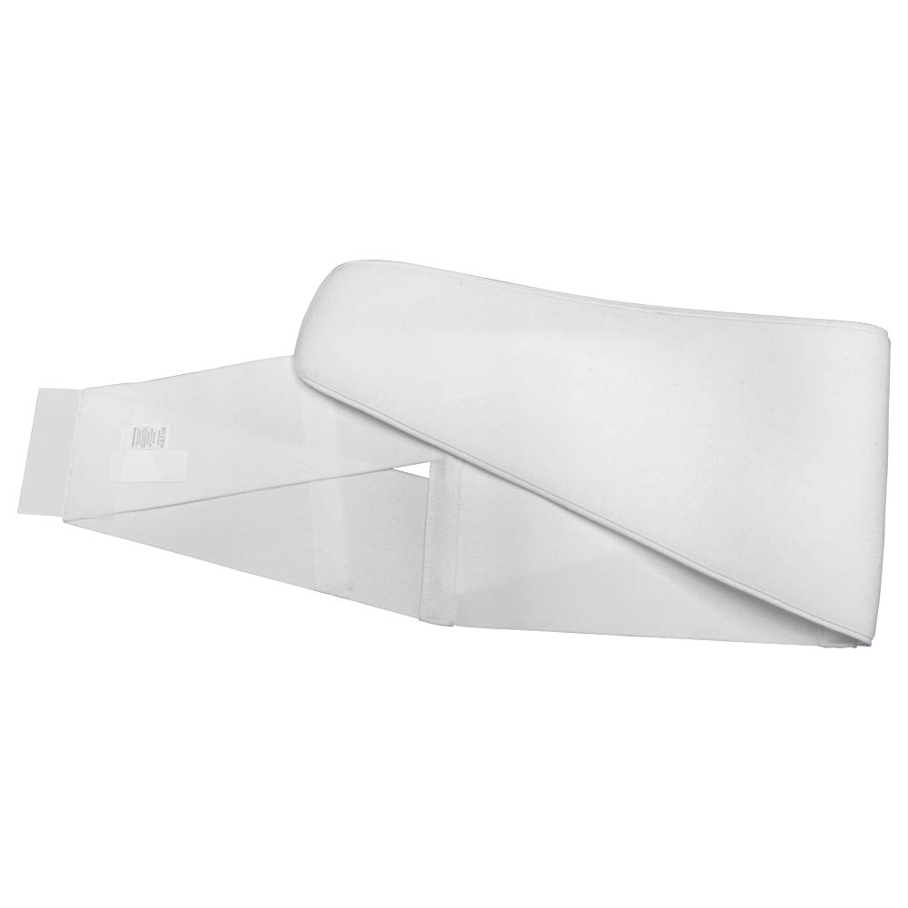 Body Sport 9" Universal Criss Cross Back Support, 26"-44" Waist, White