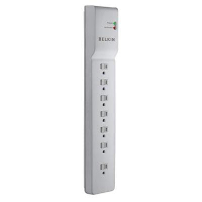 Belkin - BE107000-07-CM 7.0 Feet 7 Outlets 2160 Joules Surge Protector - Black