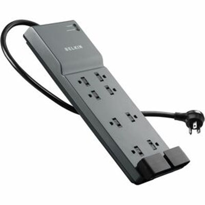 Belkin International BSE600-06BLK-3P 6 Ft. Black Surge Protector with 6 Output Connector for 360 & 720J - Pack of 3