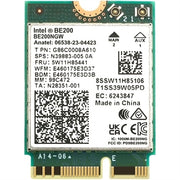 Intel Wi-Fi 7 BE200 Internal WLAN / Bluetooth 5800 Mbit/s