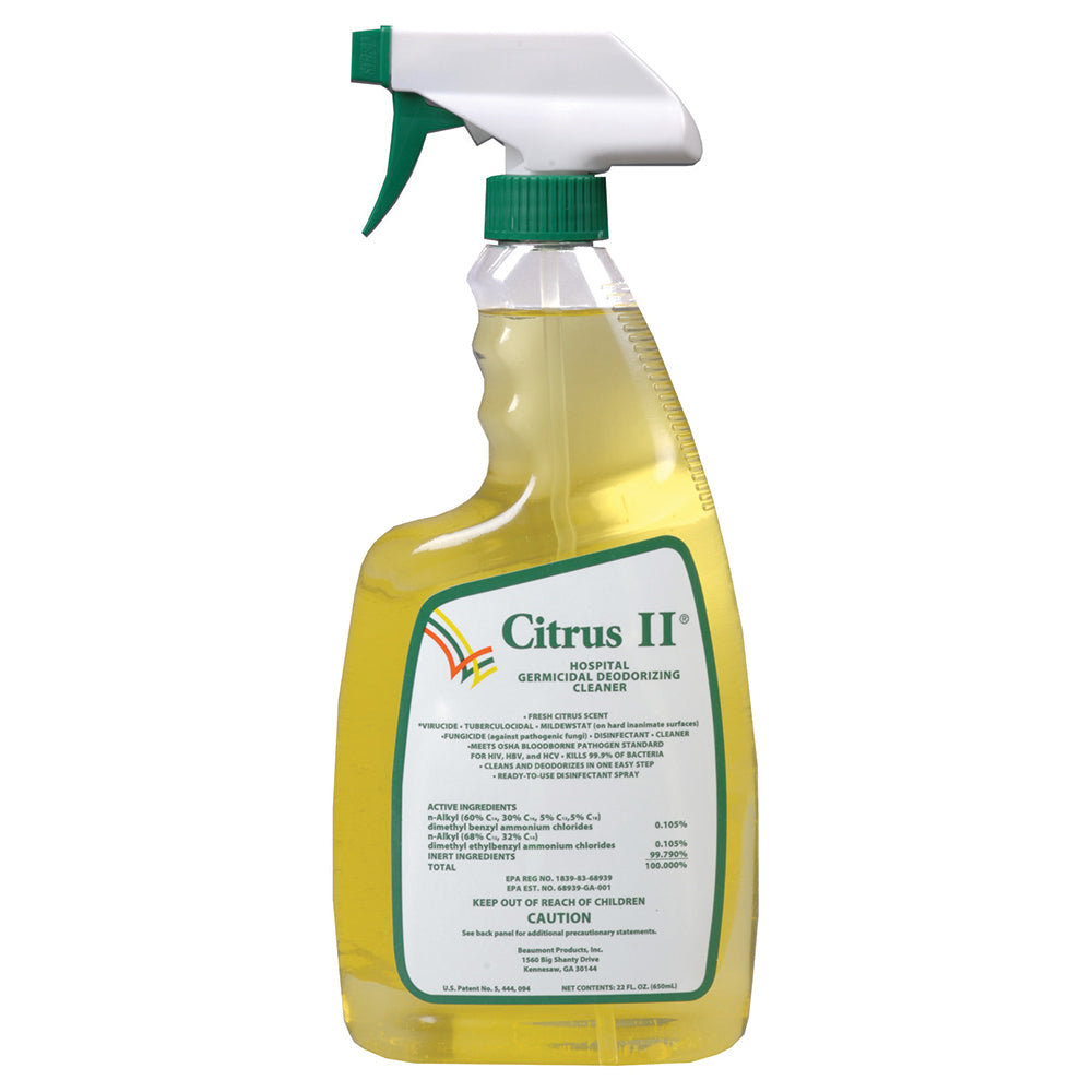 Citrus Ii Germicidal Cleaner, 22 Oz.