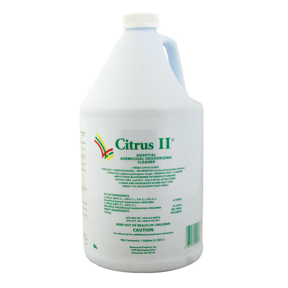 Citrus Ii Germicidal Cleaner Gallon Bottle