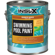 Insl-X 1 Gal. White Satin Rubber Based Pool Paint