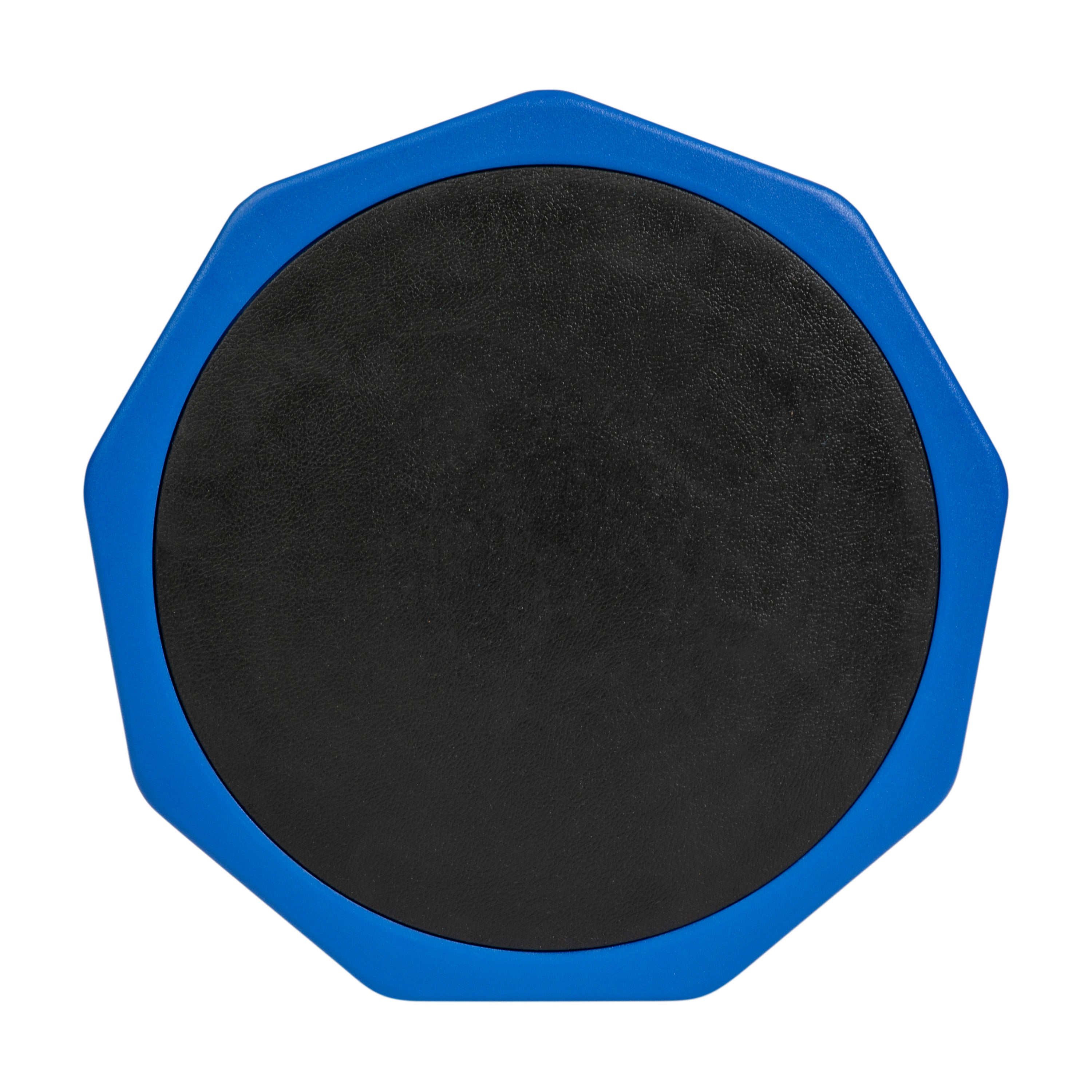 Lucas Fixed Height Kids Flexible Active Stool for Classroom and Home with Non-Skid Bottom in Blue, 14" Seat Height