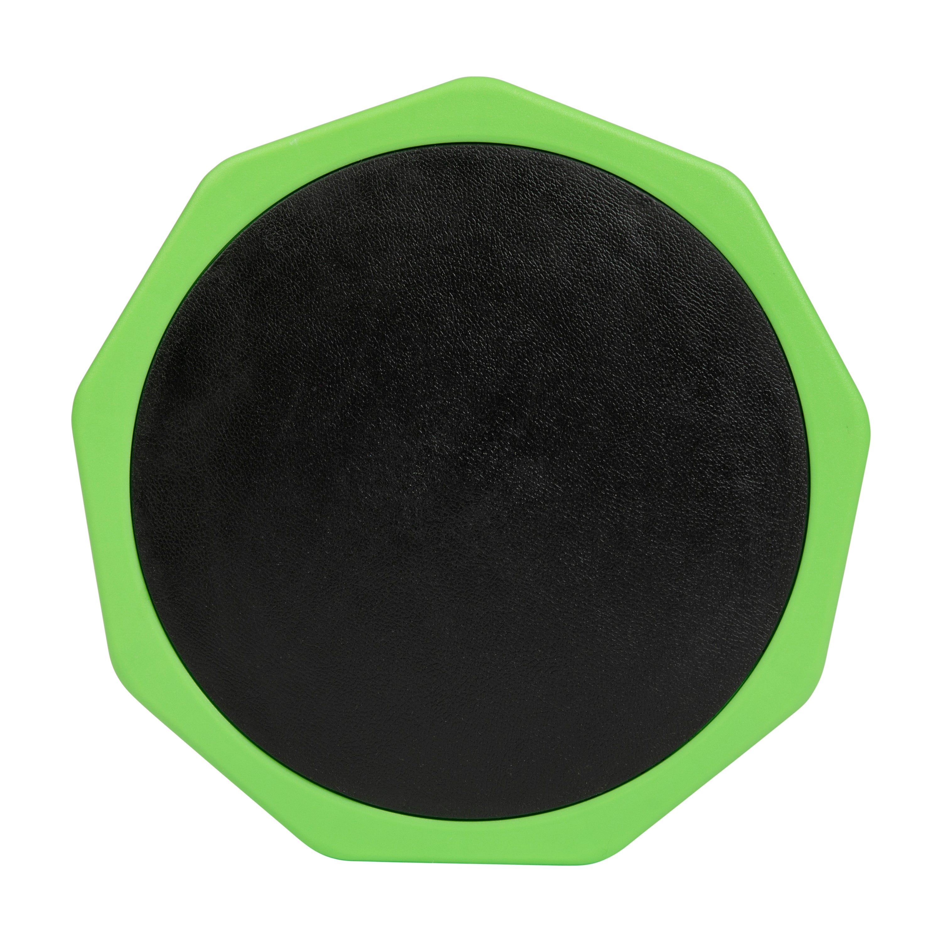 Lucas Fixed Height Kids Flexible Active Stool for Classroom and Home with Non-Skid Bottom in Green, 16" Seat Height