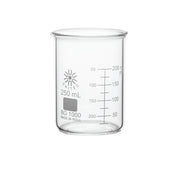 United Scientific® Beakers, Low Form, Borosilicate Glass, 250 mL, comes with 12