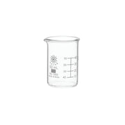 United Scientific® Beakers, Low Form, Borosilicate Glass, 50 mL, comes with 12