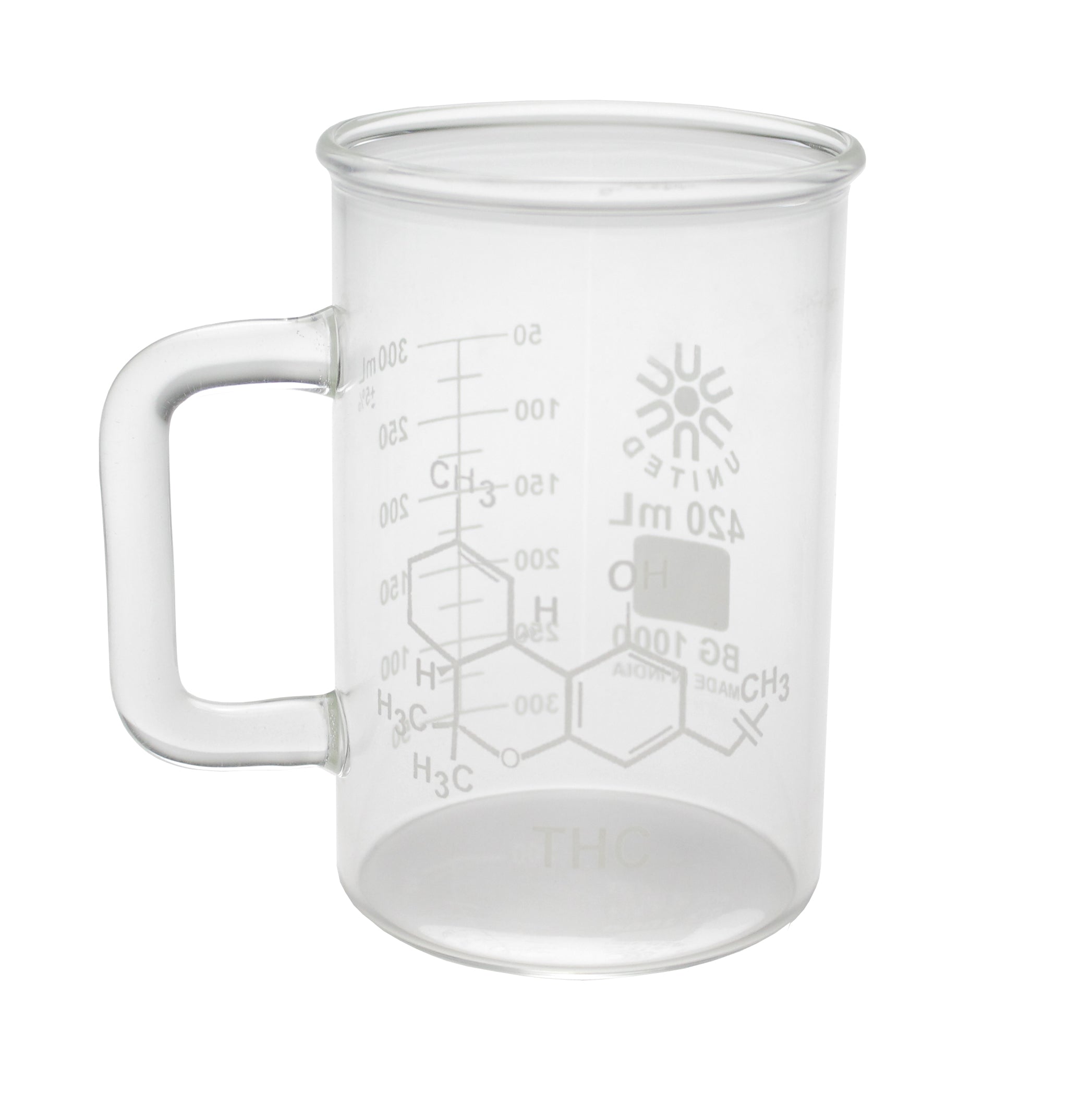 United Scientific® Beaker Mug, 400 mL, THC