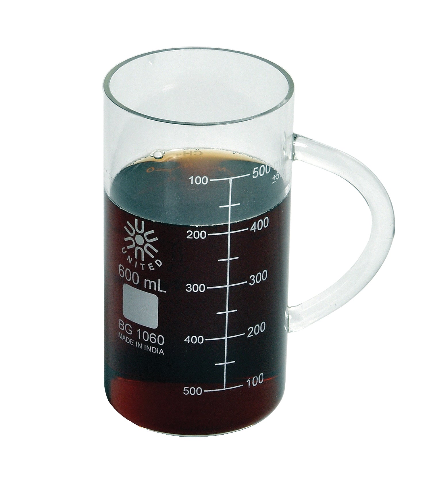 United Scientific® Beaker Mug, Tall Form, 600 mL
