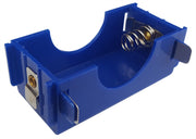 Battery Holder D Cell with locking tabs for connecting in series.