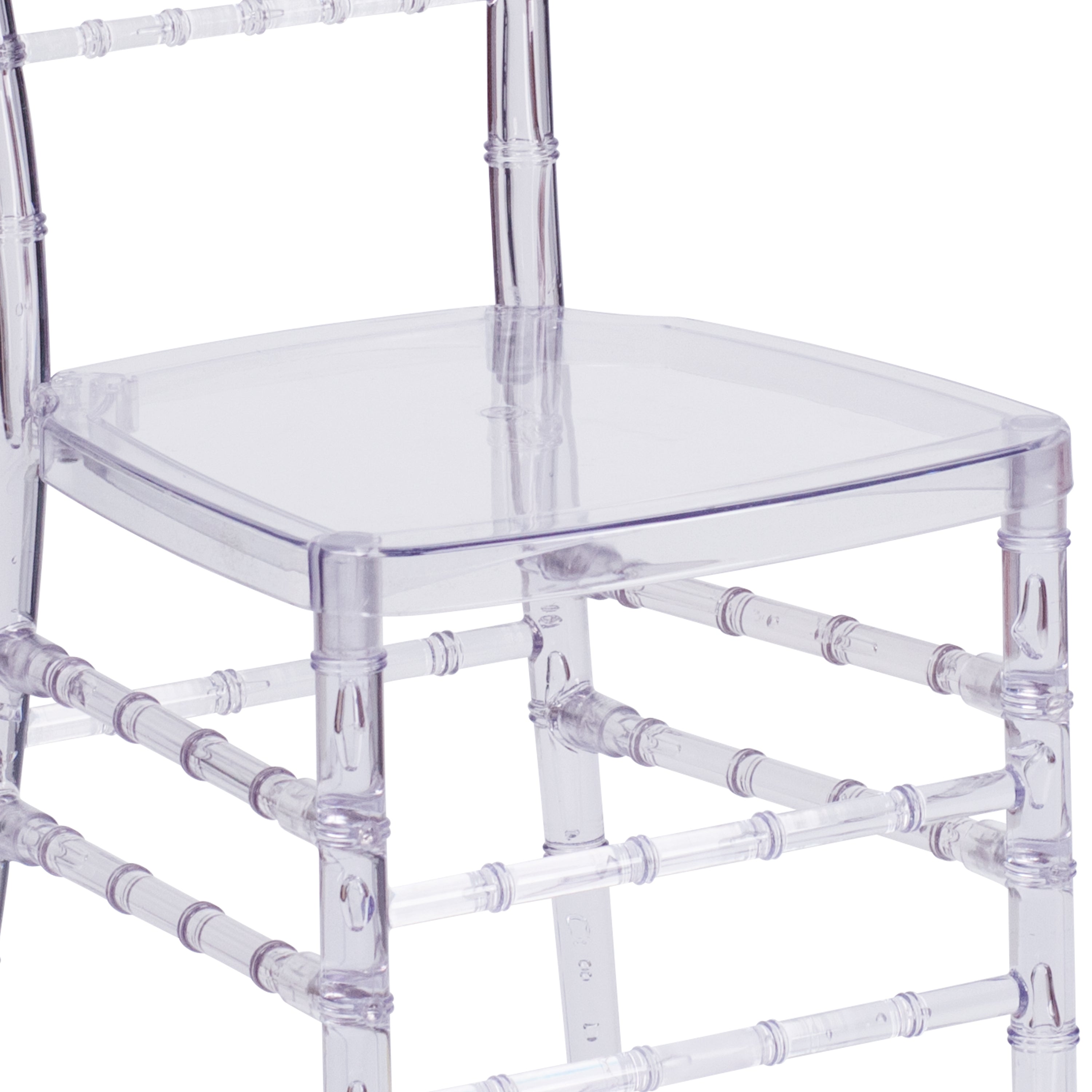 Flash Elegance Crystal Ice Stacking Chiavari Chair