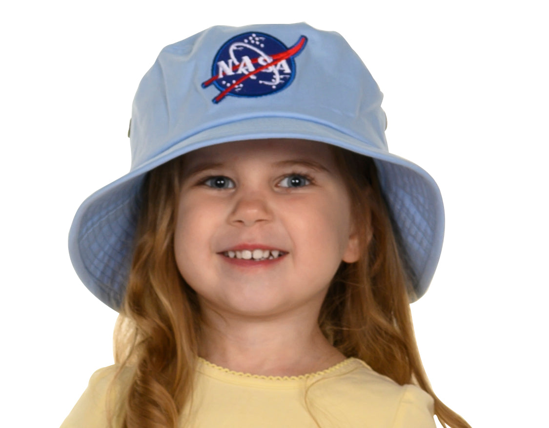 NASA Bucket Hat, 56 cm, Blue with Meatball