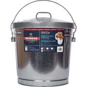 Behrens 10 Gal.  Galvanized Locking Lid Trash Can with Lid