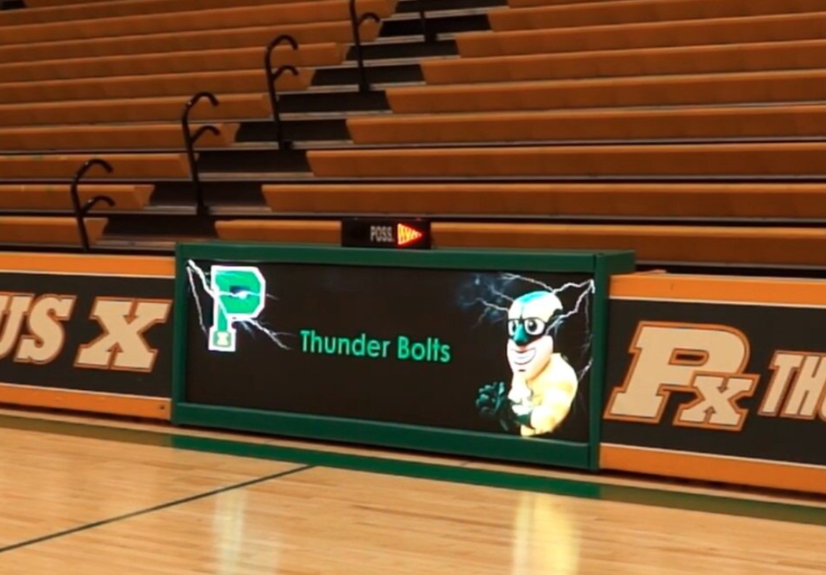 8' Sport Pride Digital LED Scorers Table
