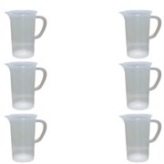 Beaker Jug 1000ML, PP. Pack 6.