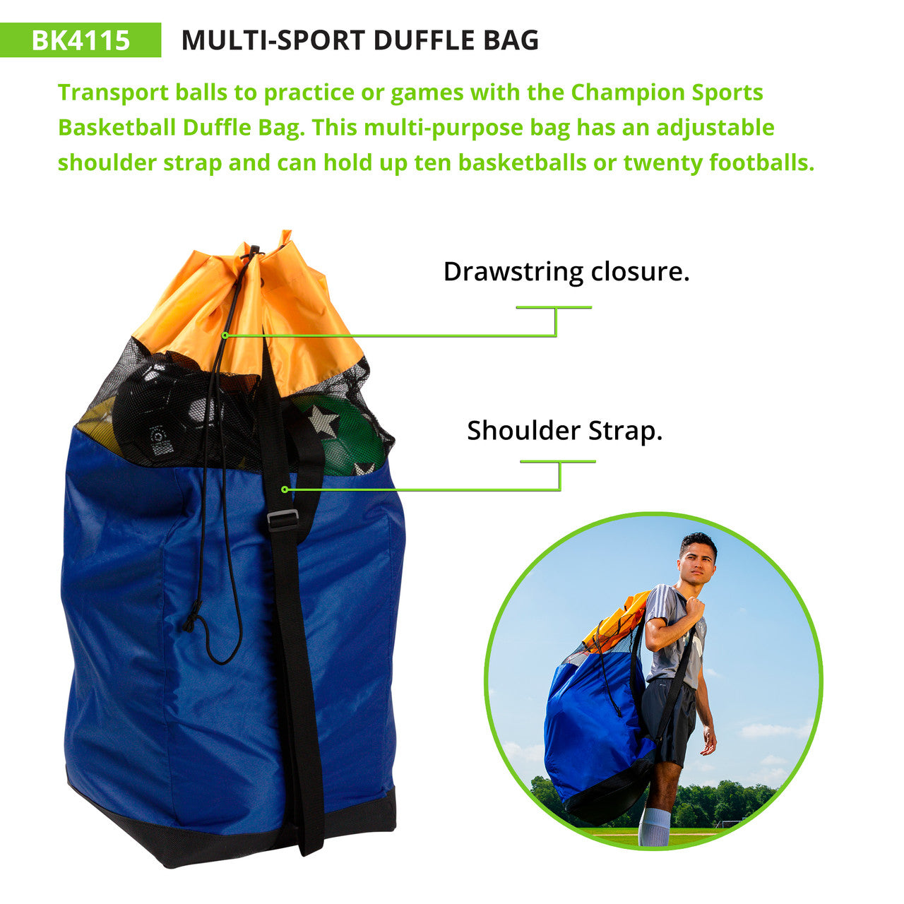 Multi-Sport Duffel Bag