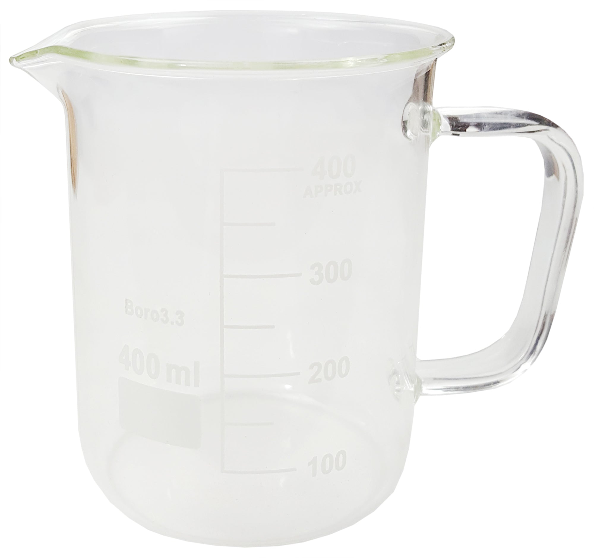 Beaker Mug 400ml Graduated with Pour Spout