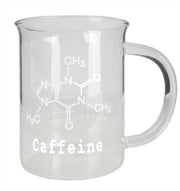 Beaker Mug, graduated to 400ml, with Caffeine Symbol, total capacity 500ml.