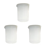 Beaker, Polypropylene, 1000ml, Pack of 3