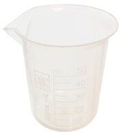 Beaker PP 50ml Pack 12.