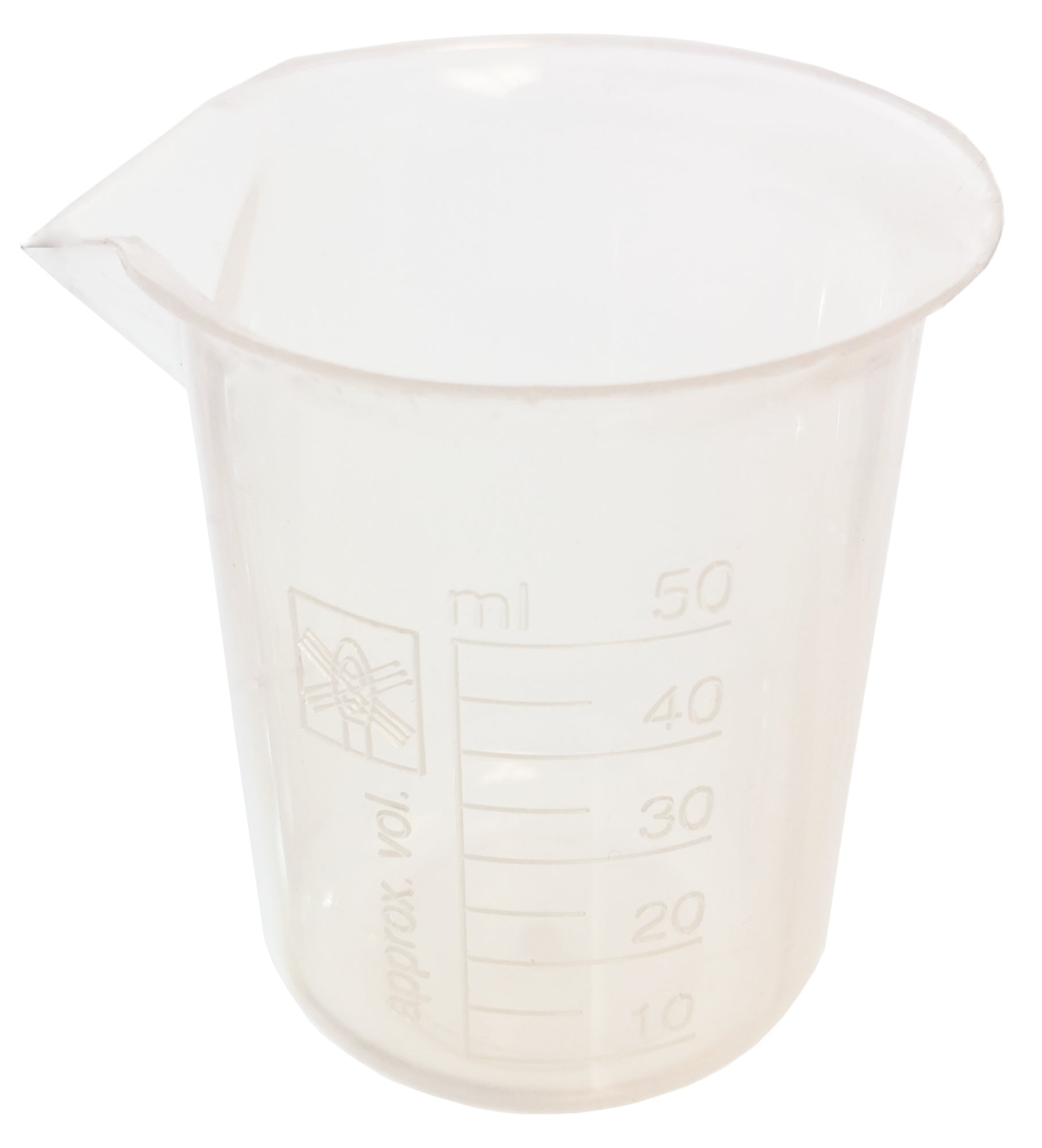 Beaker PP 50ml Pack 12.