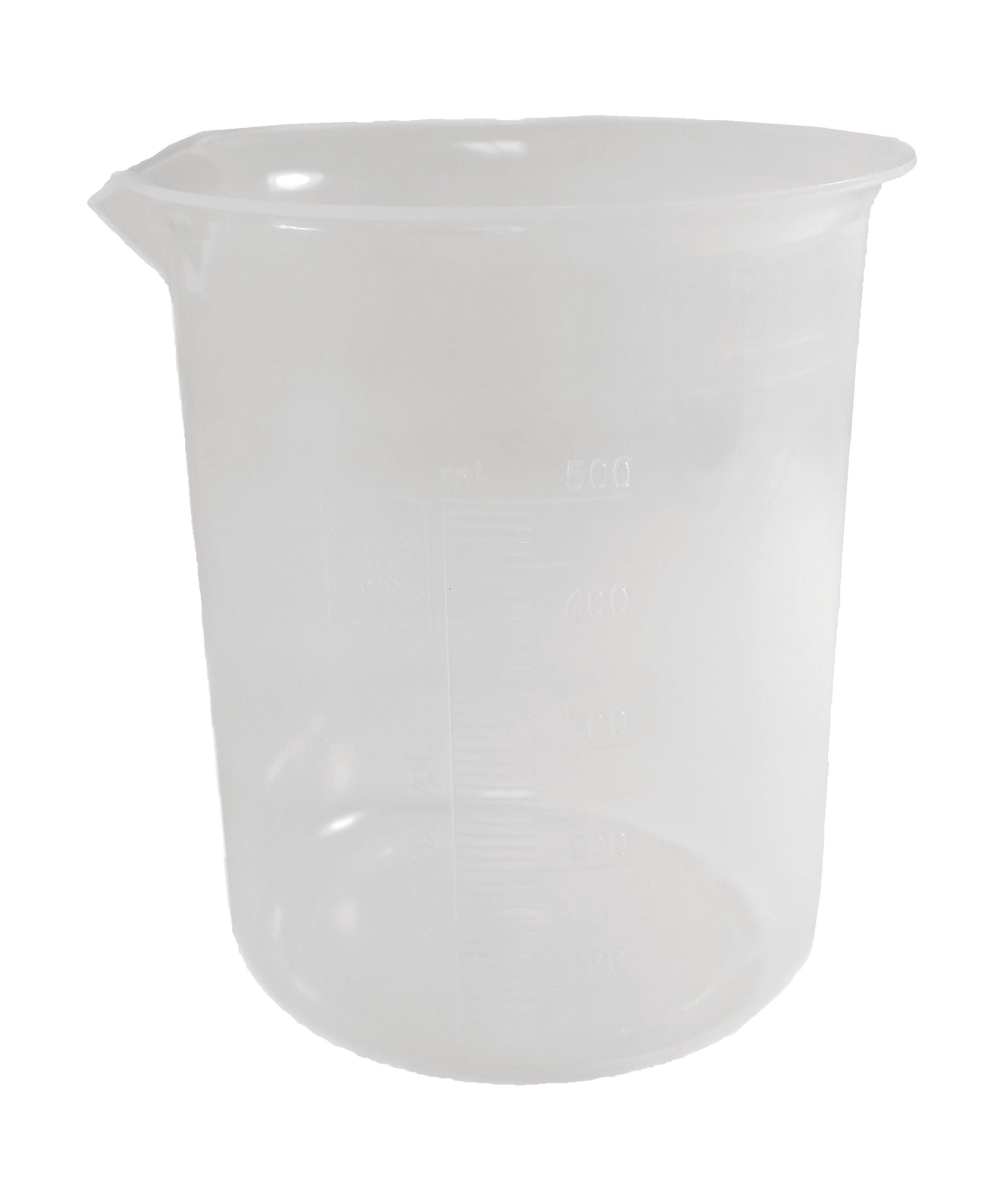 Beaker PP 500ml Pack 4.
