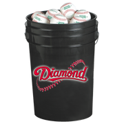 Buckets & Bucket Combos - Black Bucket W/ 30 Dbp Ds Baseballs - Pack Of 1