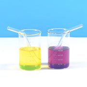 Glass Tumbler (with Graduation) & Glass Straw (set of 2)