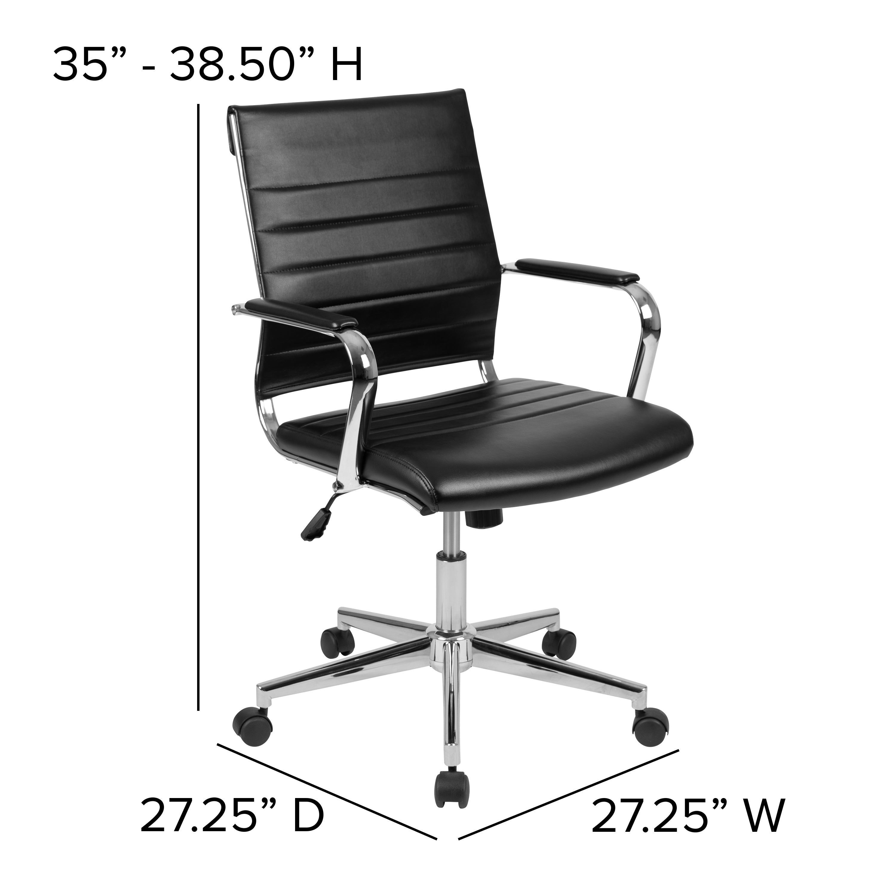 Lake 5 Piece Cherry Oval Conference Table Set with 4 Black LeatherSoft Ribbed Executive Chairs