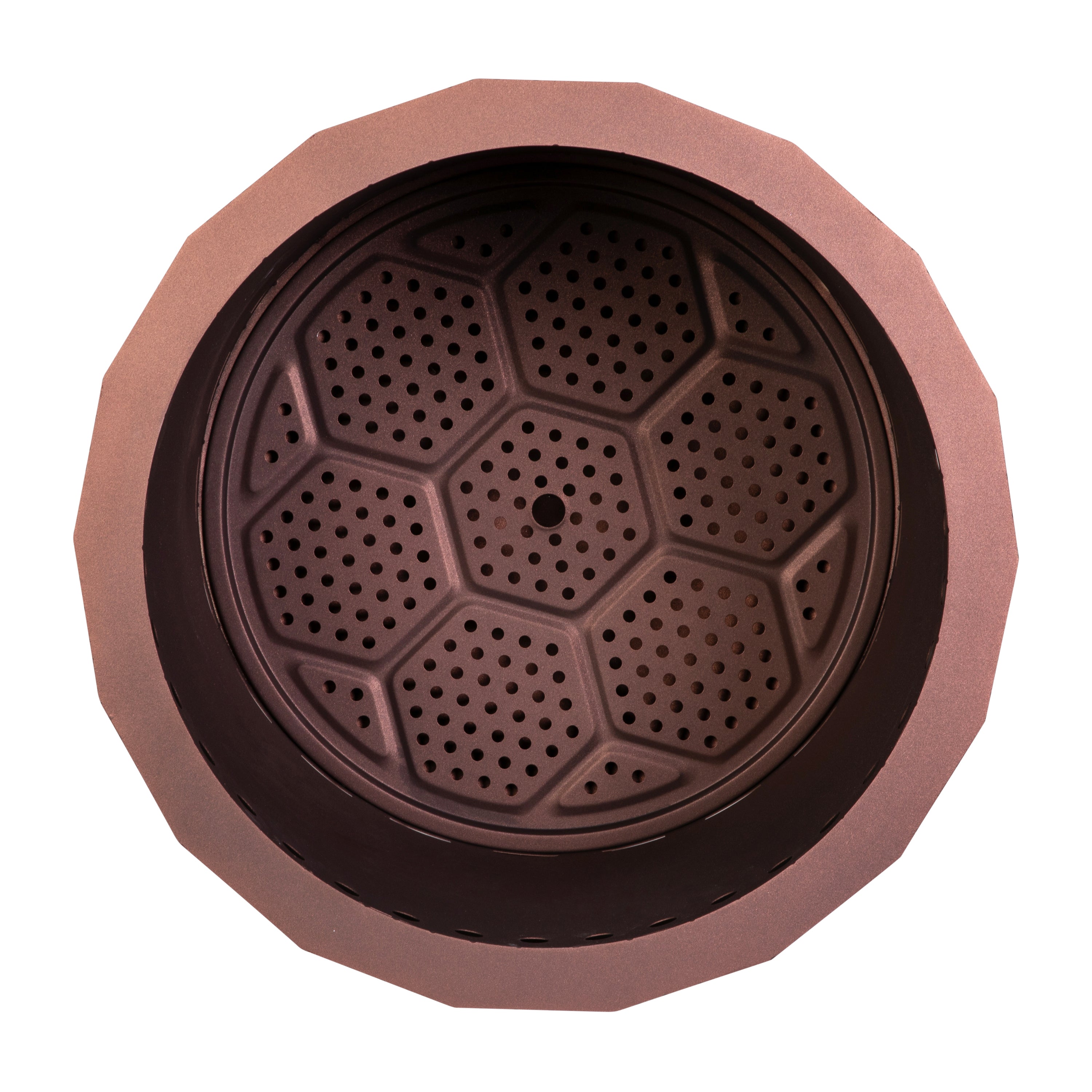 Titus Commercial Grade 19.5 inch Smokeless Outdoor Firepit, Natural Wood Burning Portable Fire Pit With Waterproof Cover, Bronze