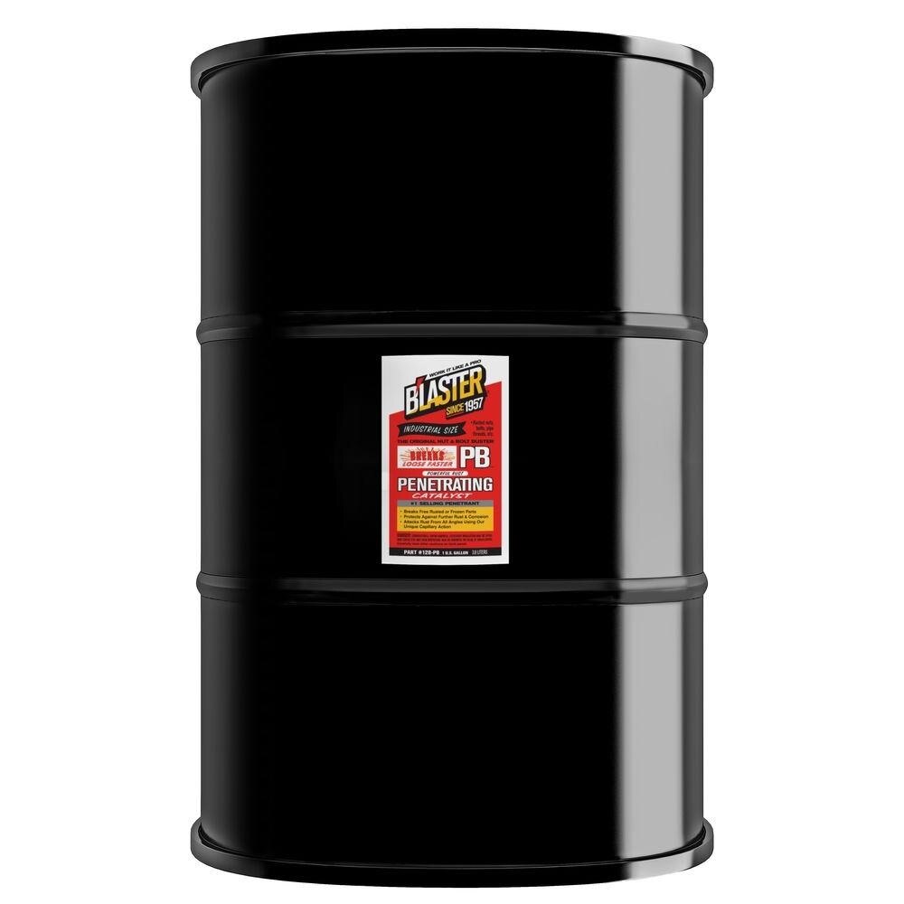 Blaster Chemical PB Blaster Penetrating Catalyst, Type: Powerful, concentrated penetrant frees rusted or frozen parts, 55 Gallon Drum