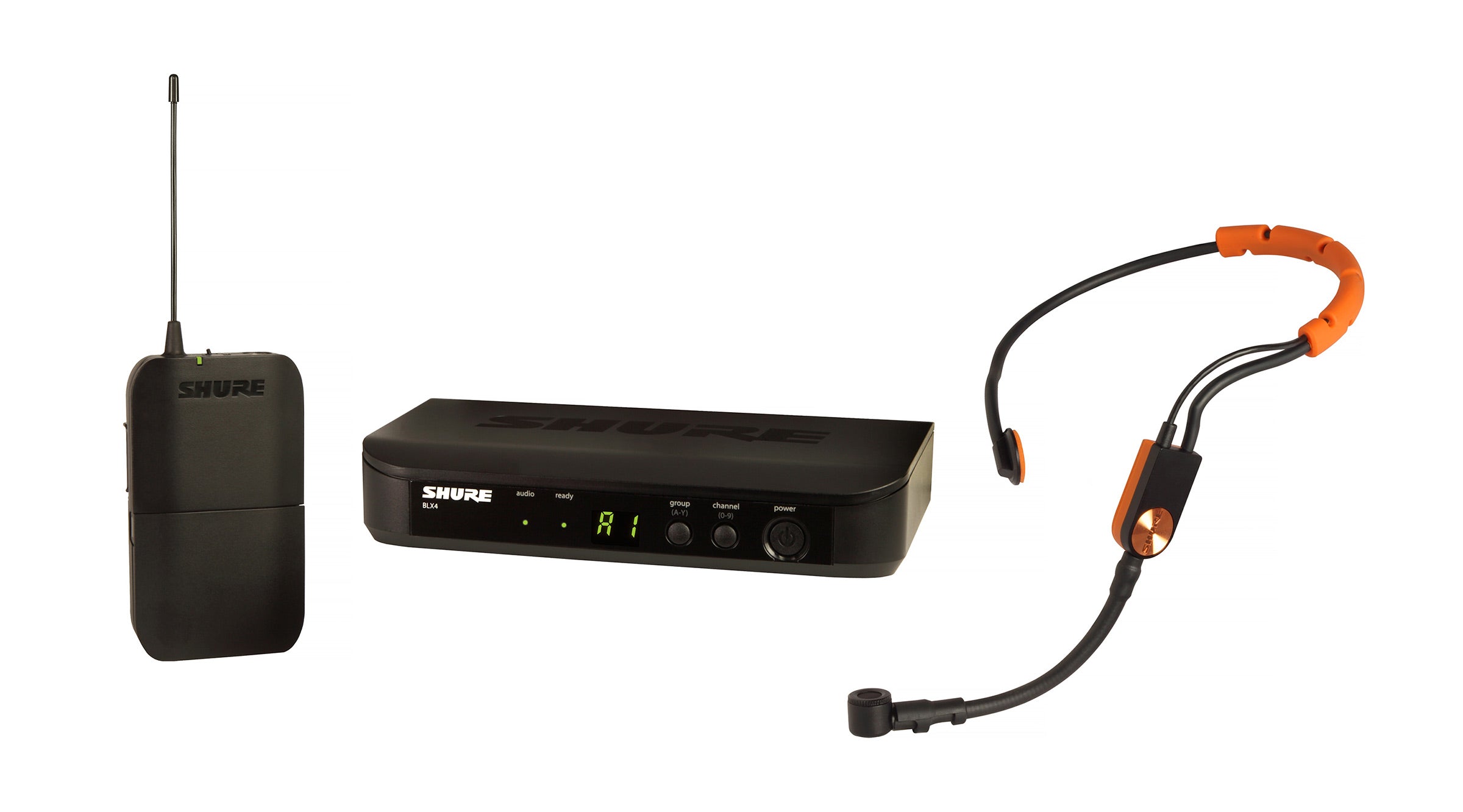 Shure BLX14/SM31-J11 Wireless Fitness Headset System with SM31FH Headset Mic. J11 Band