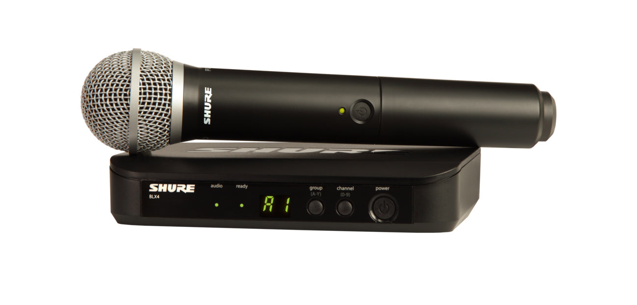 Shure BLX24/PG58-H9 Wireless Vocal System With PG58. H9 Band