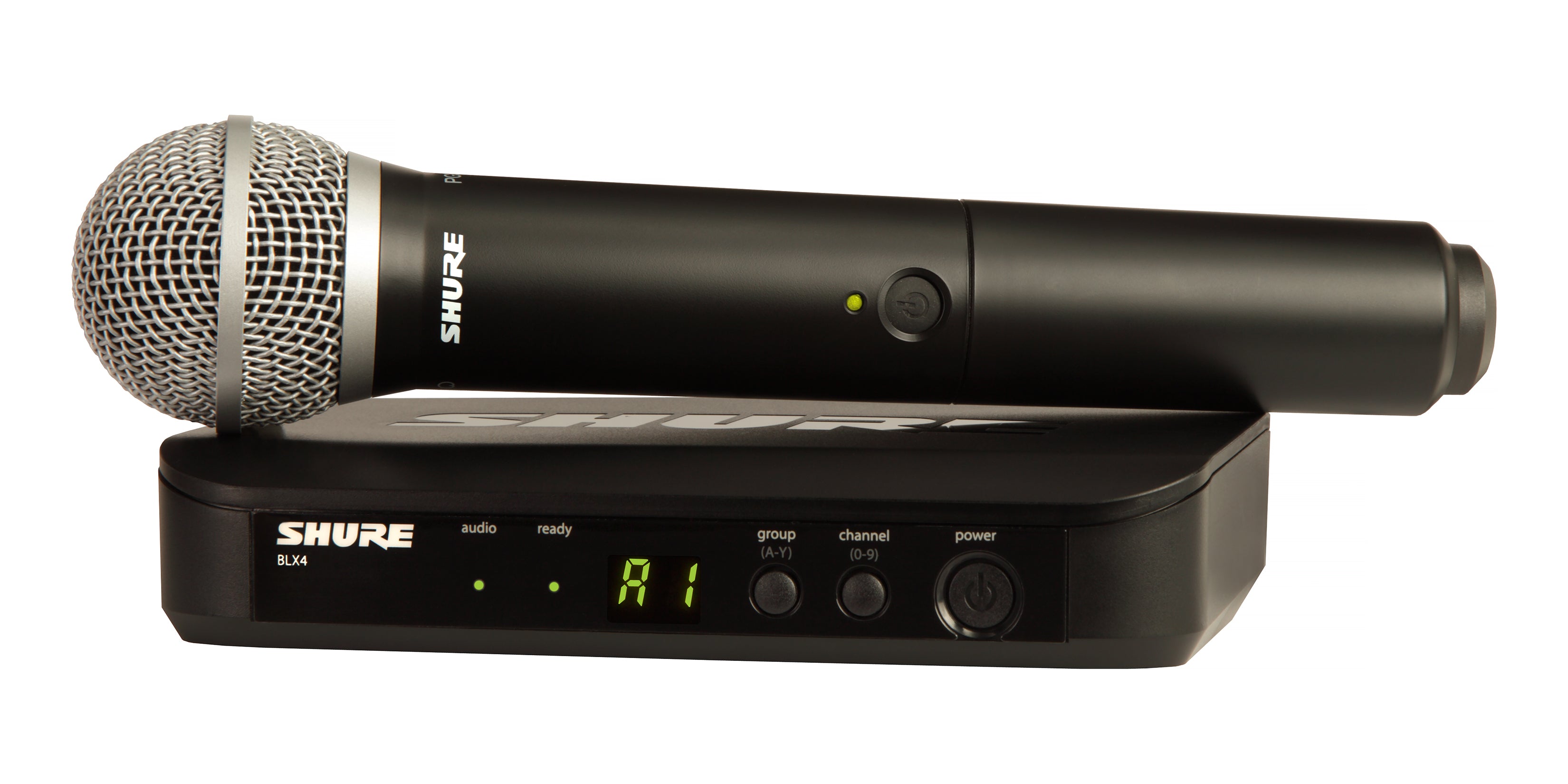 Shure BLX2/PG58-H9 Handheld Transmitter With PG58 Capsule. H9 Band (512-542 MHz)