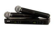 Shure BLX288/SM58-J11 Wireless Dual Vocal System with 2 SM58's. J11 Band