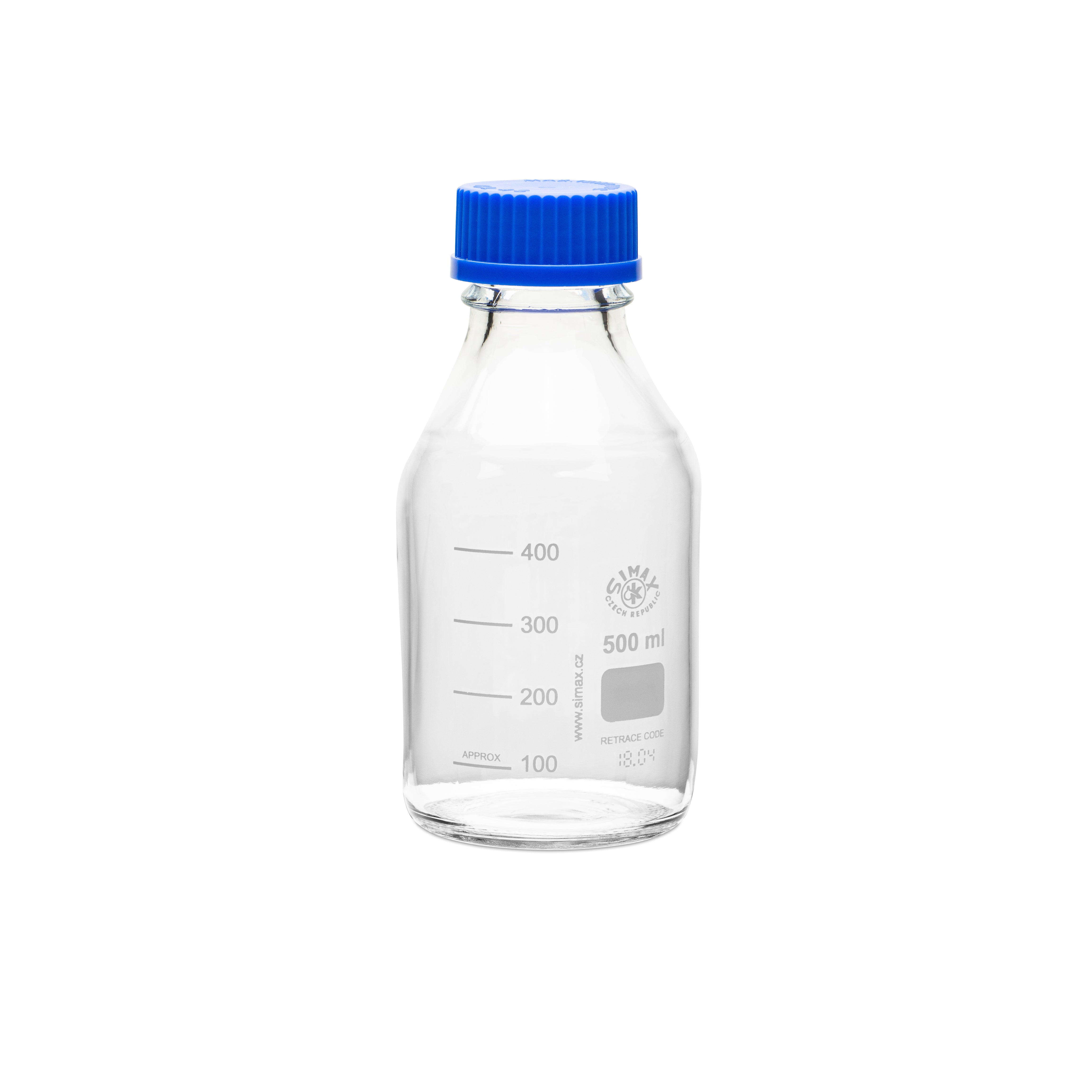 United Scientific® Media/Storage Bottles, 500 mL, comes with 10